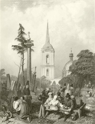 Cemitério da Igreja Smolensko de Alfred Gomersal Vickers