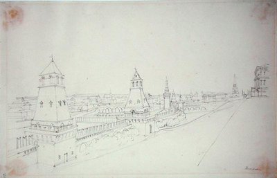 Moscou, 1827 de Alfred Gomersal Vickers