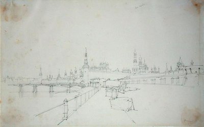 Moscou, 1827 de Alfred Gomersal Vickers