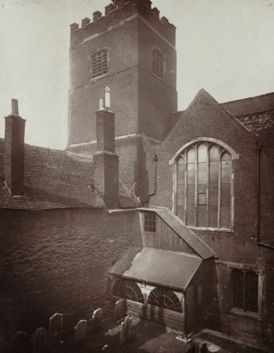 St. Bartholomews: The Green Churchyard no local do Old South Transept de Alfred H. Bool
