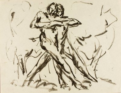 Bailarinas nuas de Alfred H. Maurer