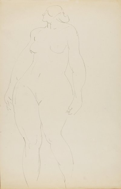 Nu em pé de Alfred H. Maurer