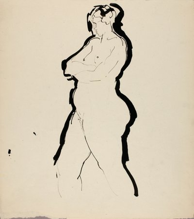 Nu em pé de Alfred H. Maurer