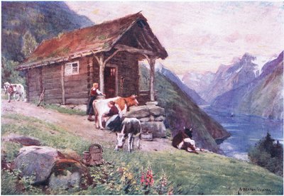 Um saeter de Alfred Heaton Cooper