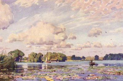 Barton Broad, Norfolk de Alfred Heaton Cooper
