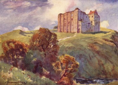 Castelo em ascensão, Norfolk de Alfred Heaton Cooper