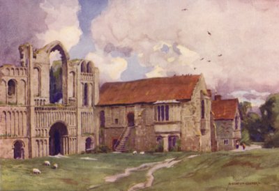 Priorado de Castleacre, Norfolk de Alfred Heaton Cooper