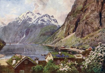 Fiorde de Geiranger de Alfred Heaton Cooper