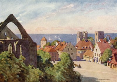 A cidade de Visby de Alfred Heaton Cooper