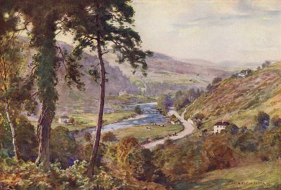 O Vale da Ovoca de Alfred Heaton Cooper