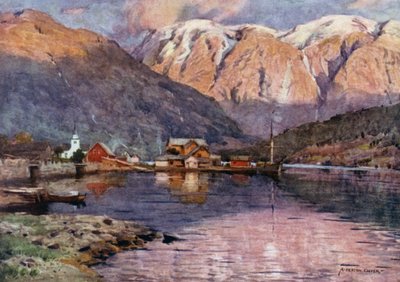 Ulvik, Fiorde de Hardanger de Alfred Heaton Cooper
