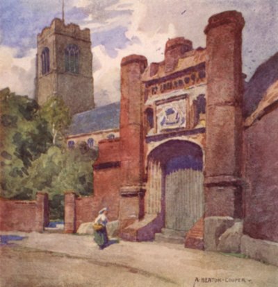 Wolseys Gateway, Ipswich, Suffolk de Alfred Heaton Cooper