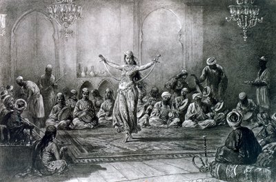 A dança do sabre, 1872 de Alfred Henri Darjou