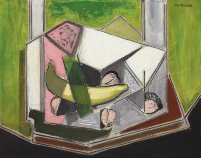 Ainda vida cubista de Alfred Henry Maurer