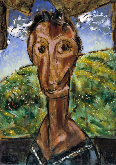 Cabeça de uma mulher, ca. 1929. de Alfred Henry Maurer