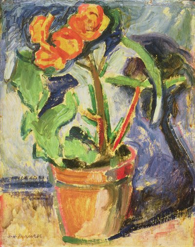 Pote de flores de Alfred Henry Maurer