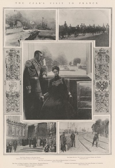 A visita do czar à França de Alfred Hugh Fisher