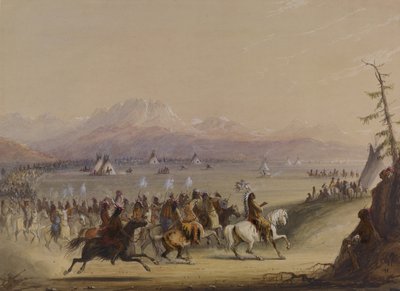 Cavalgada de Alfred Jacob Miller