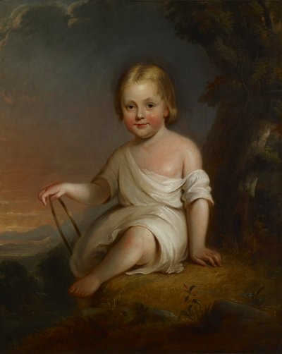 Retrato do jovem Francis M. Jencks de Alfred Jacob Miller