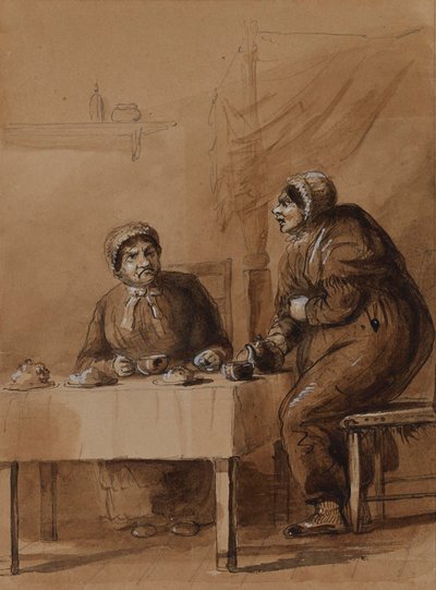 Sairey Gamp e Betsy Prig de Alfred Jacob Miller