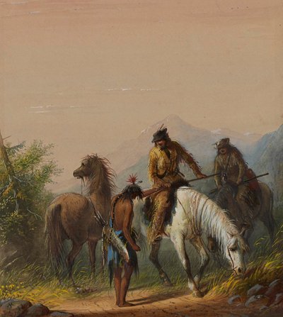 O Oráculo Indiano de Alfred Jacob Miller