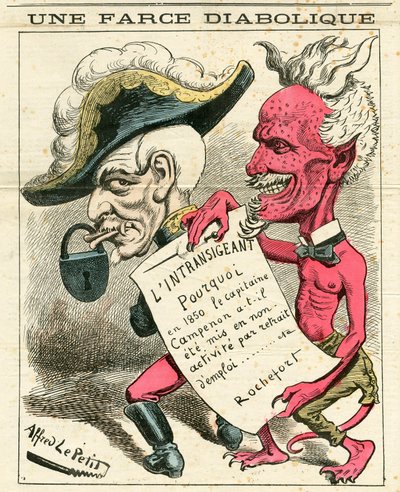 Capa do "Le Grelot", número 655, Satirique en Couleurs de Alfred Le Petit