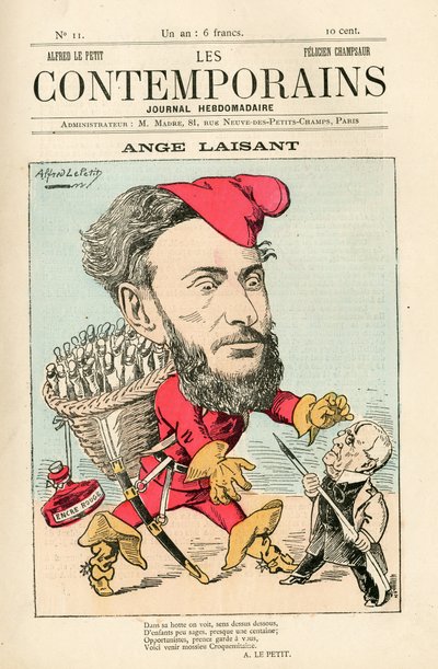 Capa de "Les Contemporains", número 11 de Alfred Le Petit