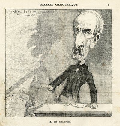 Ilustração de Alfred Le Pete (1841-1909) em Le Charivari de Alfred Le Petit