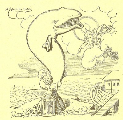 Ilustração de Alfred Le Pete (1841-1909) em Gros-Jean e sua cura de Alfred Le Petit