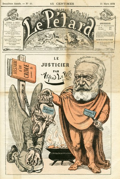 Le Petard, número 40, sátira colorida de Alfred Le Petit