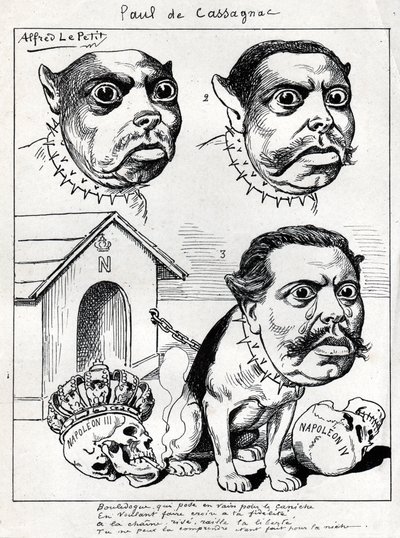 Paul de Cassagnac. de Alfred Le Petit