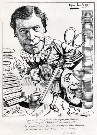 Victorien Sardou. de Alfred Le Petit