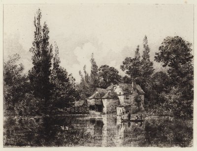Iffley Mill de Alfred Louis Brunet Debaines