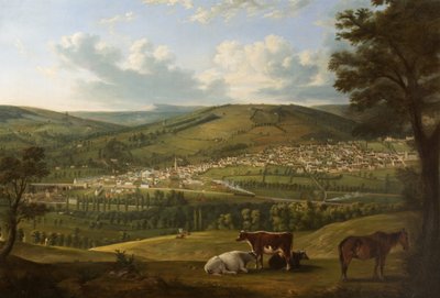 Stroud de perto de Rodborough Fort, Gloucestershire de Alfred Newland Smith