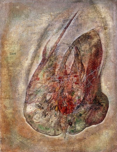 Sem título, c.1946 (óleo sobre tela) de Alfred Otto Wolfgang Schulze Wols