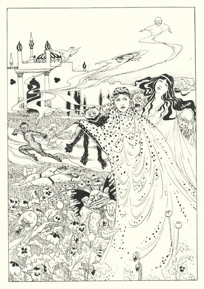 Uma história verdadeira de Luciano: Alguns Sonhos (gravura) de Alfred Payne Garnett