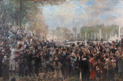 A celebração do centenário dos Estados Gerais de 1789, 1893. de Alfred Philippe Roll
