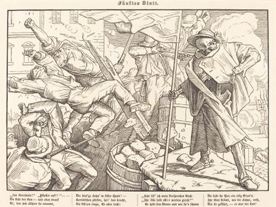 Auch ein Todtentanz V de Alfred Rethel