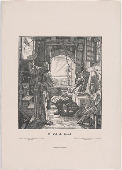 Morte o Estrangulador de Alfred Rethel