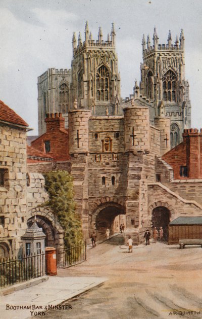 Bar e Igreja de Bootham, York de Alfred Robert Quinton