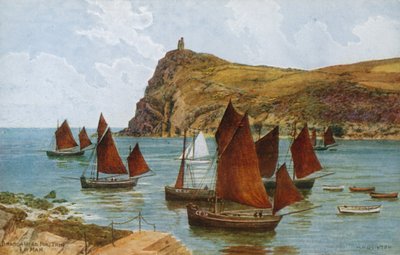 Cabeça de Bradda, Porto Erin, eu do homem de Alfred Robert Quinton