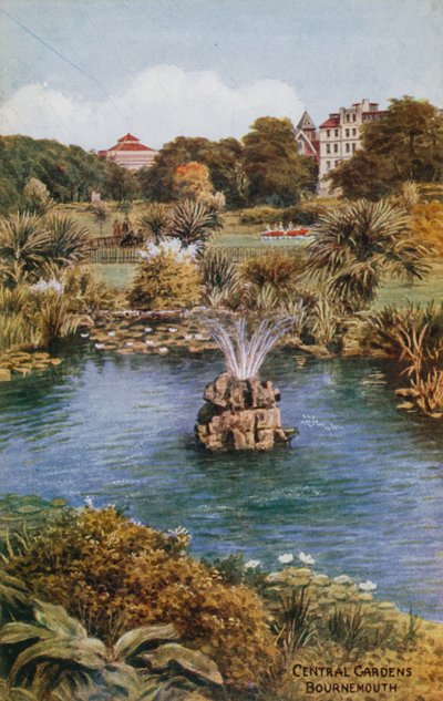Jardins Centrais, Bournemouth de Alfred Robert Quinton