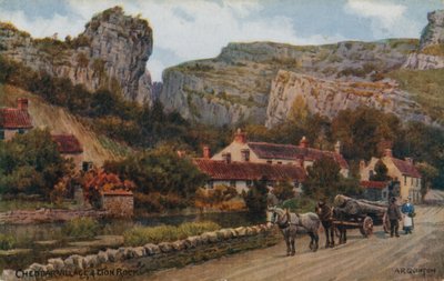 Cheddar Village e Lion Rock de Alfred Robert Quinton