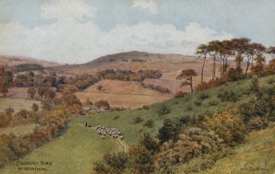 Cissbury Ring perto de Worthing de Alfred Robert Quinton