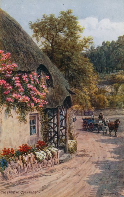 Cottage em Cockington de Alfred Robert Quinton