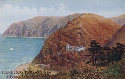 Countisbury Foreland e Torrs, Lynmouth, Devon de Alfred Robert Quinton