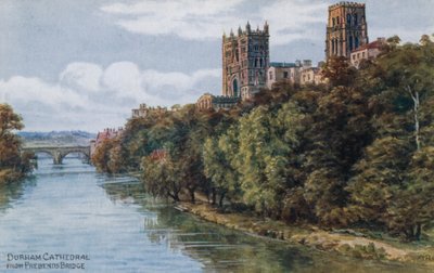Catedral de Durham, de Prebends Bridge de Alfred Robert Quinton