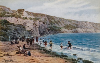 Folkestone, a praia de Warren de Alfred Robert Quinton