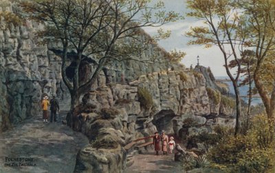 Folkestone, a caminhada do ziguezague de Alfred Robert Quinton