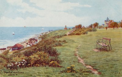 Frinton de Cliffs, olhando para o oeste de Alfred Robert Quinton